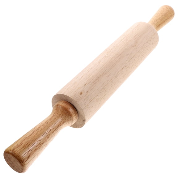 AURARMLET  1Pack Smooth Surface Nonstick Wood Rolling Pin Kitchen Gadget