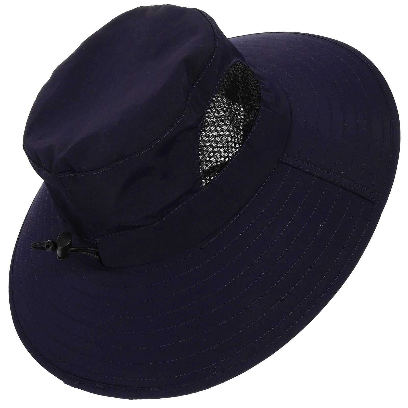 AURARMLET Dark Chinlon Wide Brim Hat for Men, Outdoor Sun Cap for ...