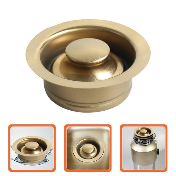 AURARMLET Sink Disposal Flange Golden Rubber 1Pack
