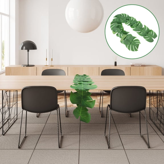 AURARMLET Luau Tablecloth with Silk Fabric, Table Cover for Party Decoration and , 1 Piece