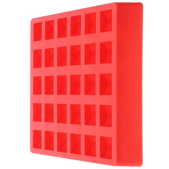 AURARMLET Red Plastic Coin Organizer for Bank Tellers and Retail Businesses Valentine's Day Use