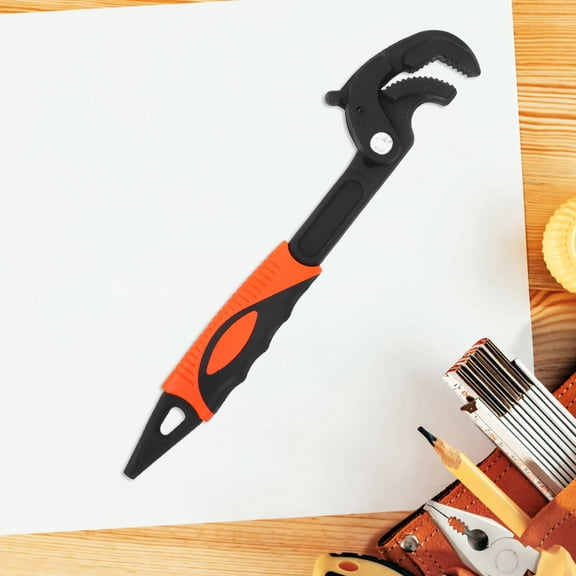 AURARMLET 1Pcs Universal Wrench Tool with Anti-Slip Teeth for Metal Processing and Maintenance