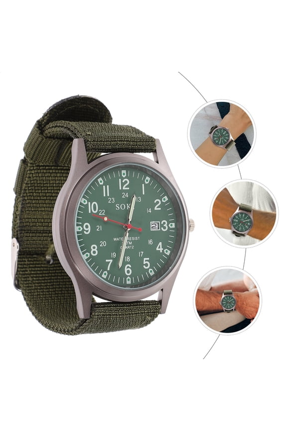 1Pcs Watch for Men Quartz Wristwatch Metal Alloy Glass Simple Design 8.5mm