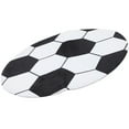 thumbnail image 1 of AURARMLET Soccer Small Carpet Round Football Rug Polyester 1Pcs for Home Decoration, 1 of 8