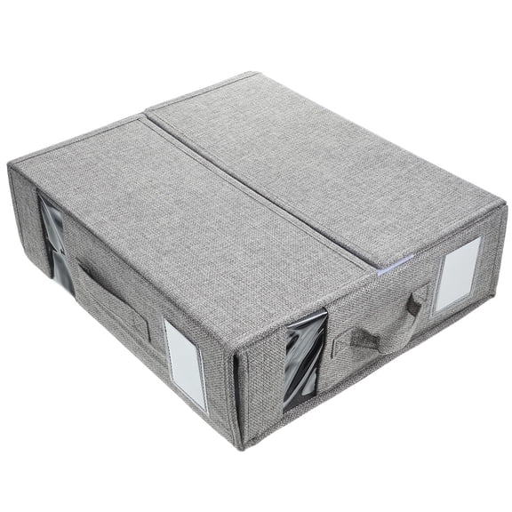 AURARMLET Bed Sheets Organizer Set for Linen Closet, Bedding Storage Solution for Dorms and Home Organization
