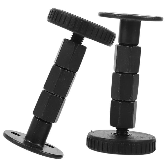 AURARMLET Adjustable Bed Headboard Brackets 1 Set with Easy Install, Anti-Shake Wall Protectors and Frame Fixer