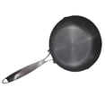 thumbnail image 1 of AURARMLET Heavy Duty Wok Pan Frying Pan Stainless Steel Silver 1Set 48X10.2X2.2in, 1 of 8