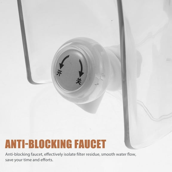 AURARMLET beverage dispenser Juice Dispenser Plastic Liquid Storage Guests Parties 1Pack