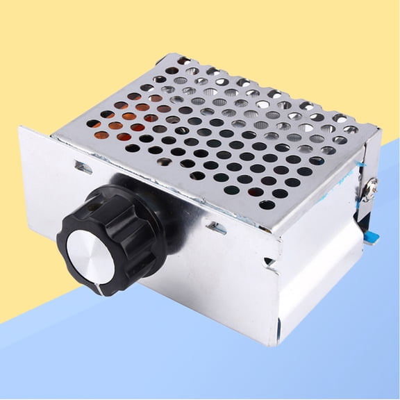 AURARMLET Electronic Voltage Regulator With Panel Metal Surge Protection 1Set