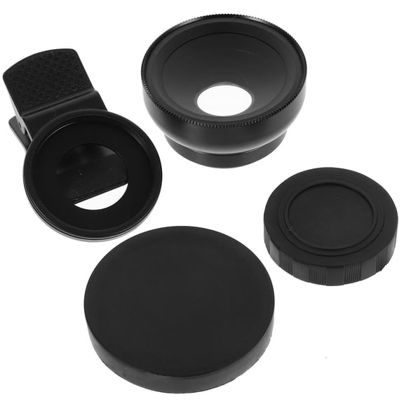 AURARMLET Macro Clip On Phone Camera Lens Black 1Set 2.0X1.4in