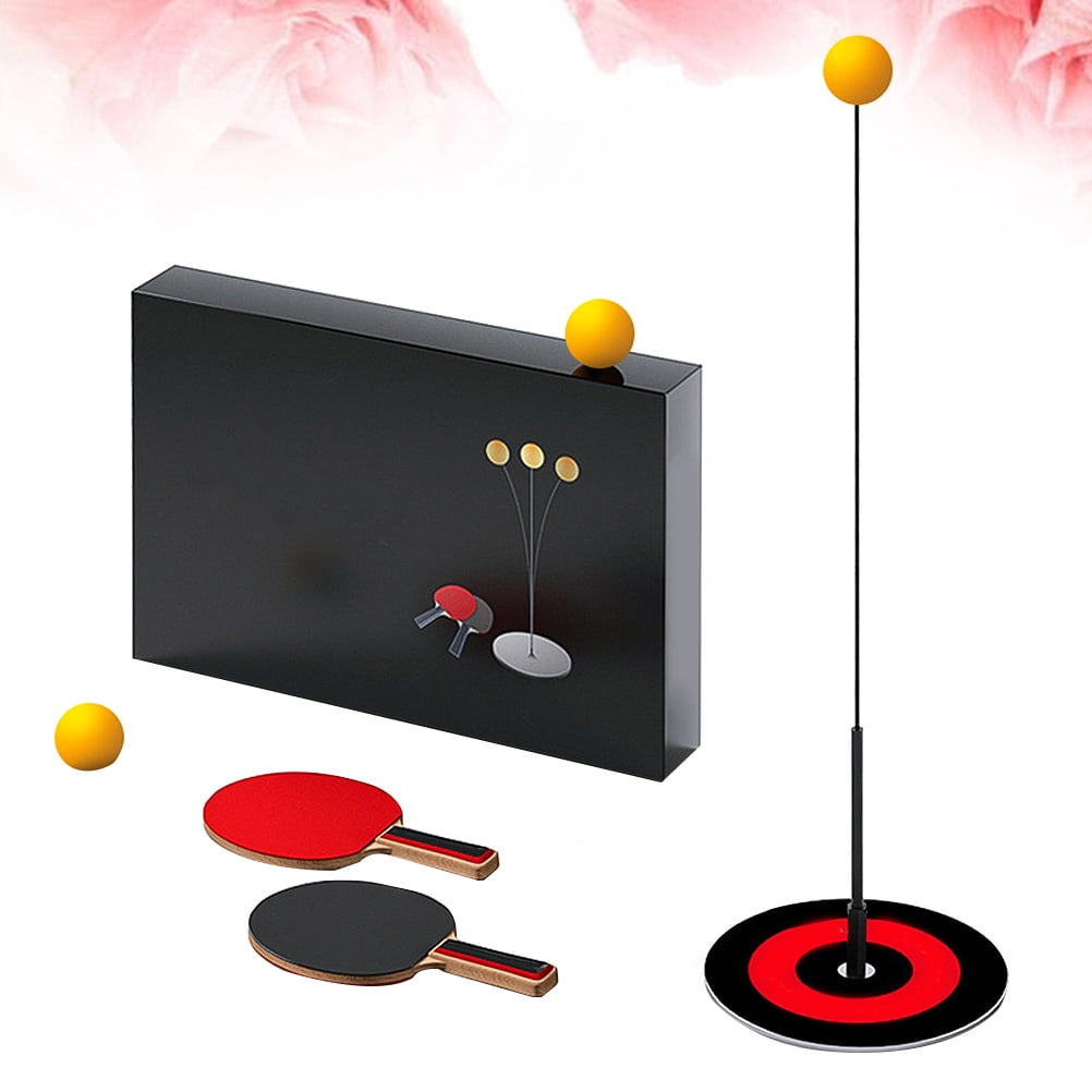 AURARMLET Table Tennis Set for All Skill Levels, Racket with Case, 1 Set for Beginners and
