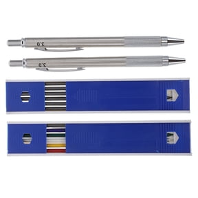 AURARMLET 1Set Precision Metal Drafting Pencil with 3.0mm Thick Lead for Engineering and Art