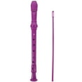 thumbnail image 1 of AURARMLET 1Set ABS Material Soprano Recorder Flute for Playing with 8 Holes and Cleaning Rod, 1 of 8