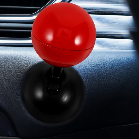 AURARMLET Red Car Ignition Start Button Lever Alloy Joystick for Stylish Interior Decoration and Easy Installation