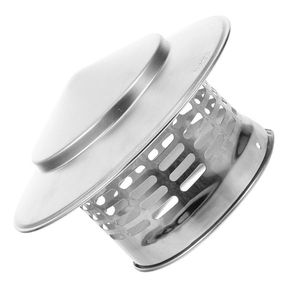 AURARMLET Stainless Steel Roof Chimney Cap Lid Set for Metal Chimneys with Snow and Weather Resistance