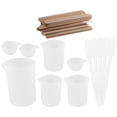 thumbnail image 1 of AURARMLET 1Set Silicone Measuring Cup for Resin Mixing with Stir Stick and Finger Cots Assorted Colors, 1 of 6