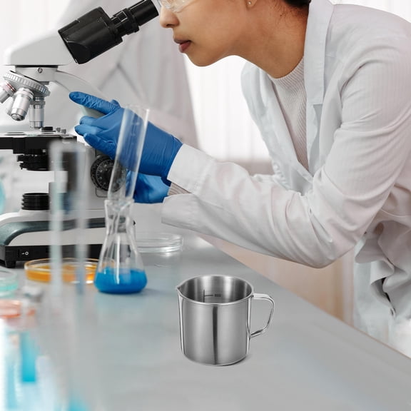 AURARMLET Stainless Steel Measuring Cup with Handle and Graduated Beaker, , 1 Pack, Kitchen Measuring Tool