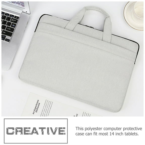 AURARMLET Computer Cover Shock Absorption Light Grey 1Set 14 Inch