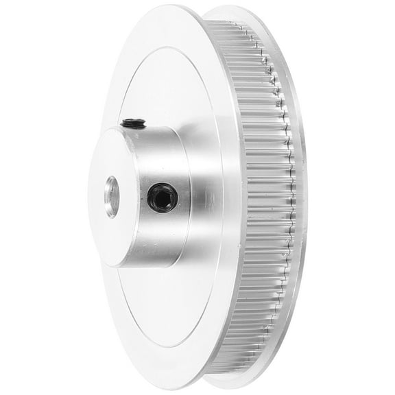 AURARMLET 1Set Synchronous Pulley Metal Pulley Wheel for 3D Printer Accessory 5.40X5.40X1.60CM