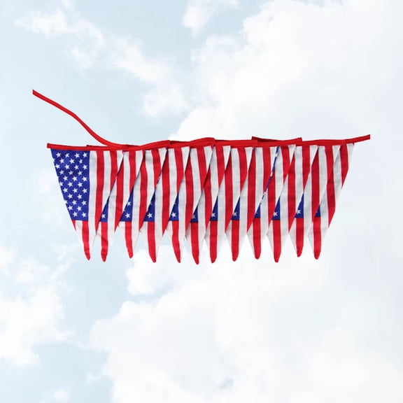 AURARMLET Decorative Banner Multi-Colored Cotton Cloth 1Set for Homeowners and Event Planners