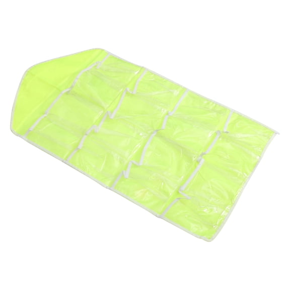 AURARMLET Wardrobe Hanging Storage Organizer Set, Green, Space-Saving Closet Storage Solution for Efficient Home Organization