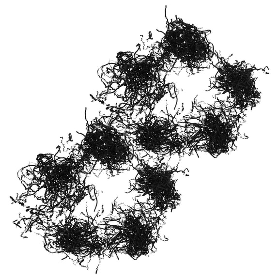 AURARMLET 2 Packs Raffia Grass Style Paper Filler Black Decorative Basket Filler for Crafts and Presents