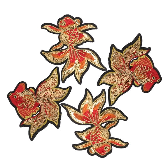 AURARMLET 2 Pairs Embroidered Cloth Patches for Repair, Kids Craft, Jackets and More