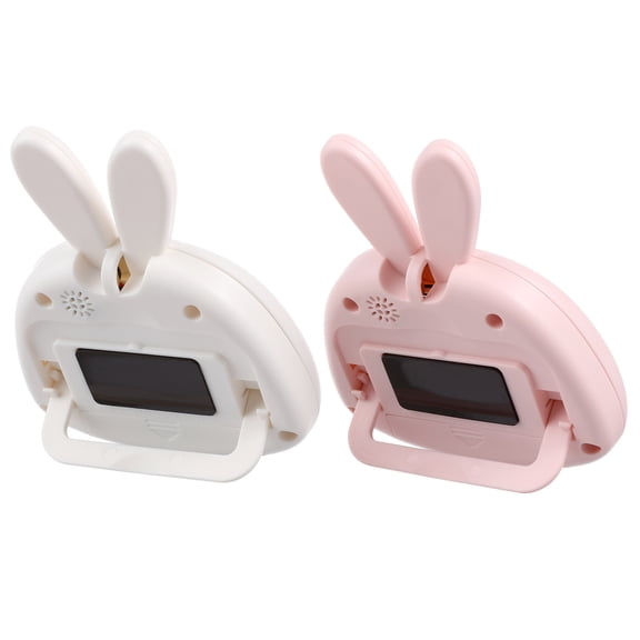 AURARMLET Cute Rabbit Timer Digital Kitchen Study for Home Use ABS 2Pcs