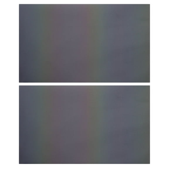 AURARMLET 2 Sheets Multi-Colored Reflective HTV Iron-On Vinyl for Clothes Projects Heat Transfer Material