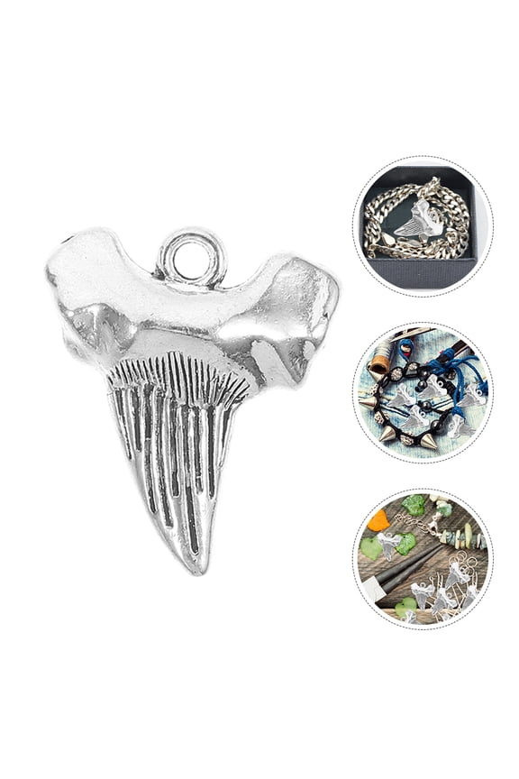 20 Pcs Charm for Tooth Decorations Diy Compatibility Jewelry Making Zinc Alloy