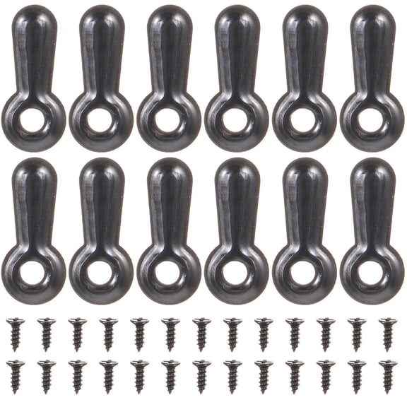 AURARMLET 200Pcs Picture Frame Back Sheet Black Metal with Small Nails for Home Decor