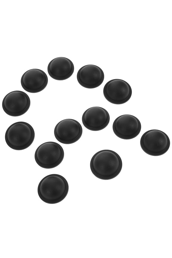 20Pcs Black Plastic Suitcase Foot Mount Replacement Feet for Travel Gear Protection