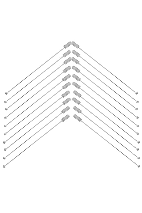 20Pcs Copper Alloy Pins Metal Boutonniere Pins for Office, Travel, Wedding, and Daily Use