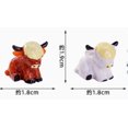 thumbnail image 1 of AURARMLET Resin Animal Figurines Set, Assorted Colors, Charming Farm Theme Decorative Collectibles for Home and Garden, 1 of 7