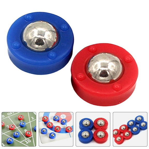 AURARMLET 20pcs Shuffleboard Table Game with Easy to Use Beads for Friends