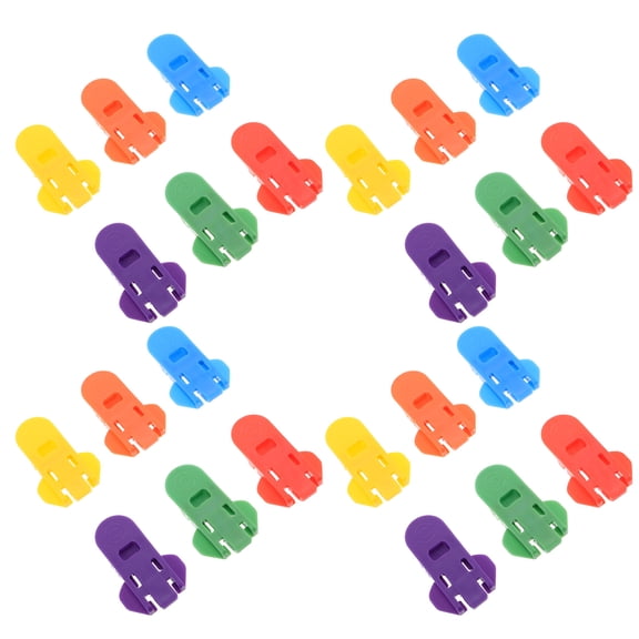 AURARMLET 24Pcs Can Tab Opener Plastic Soda Can Cover Protector for Beverage Drinks