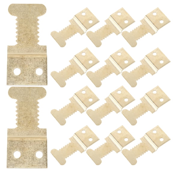 AURARMLET 25 Pieces Heavy Duty Metal Picture Hangers and Frame Hooks for Home Decor, Wall Art, and Gallery Display