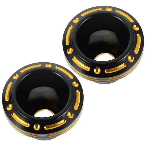 AURARMLET Motorcycle Frame Sliders Set of 2 Front Fork Crash Protectors Aluminum Alloy