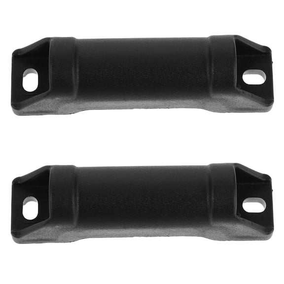 AURARMLET 2-Pack Black Footrest Slider Pads for Office Chair Replacement, Comfort and Floor