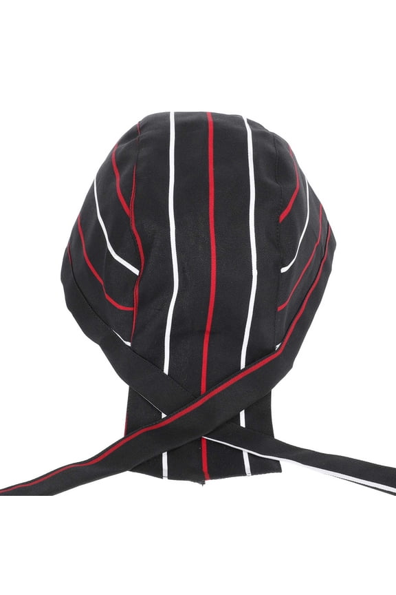 2Pcs Catering Skull Caps Eco-Friendly Polyester Hats for Kitchen Use