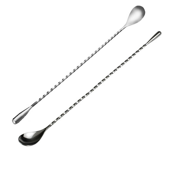 AURARMLET 2 Pcs Coffee Stirrers Mixing Spoons for Home, Bar, Tea Shop, Coffee Shop - and Easy to Use