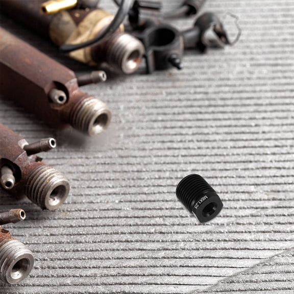 AURARMLET 2-Pack Aluminum Alloy Car Shift Knob Adapter Kit with Universal Threaded Gear Shifter Connector