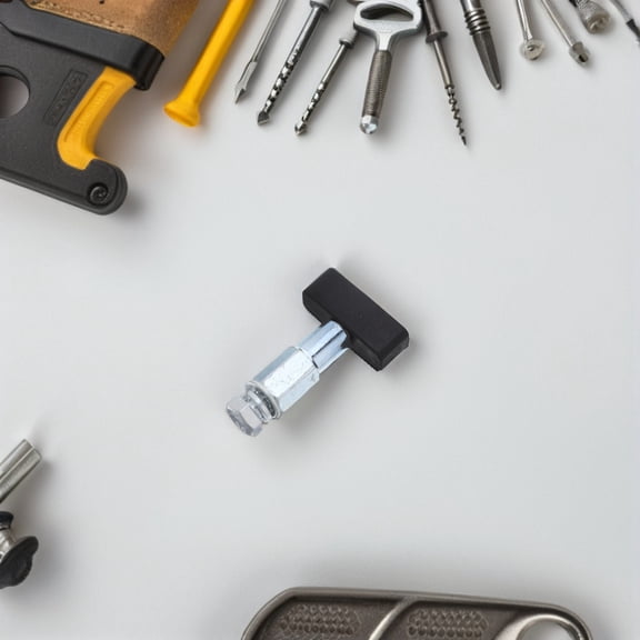 AURARMLET 2-Pack Black Elevator Door Guide Floor Replacement with High Precision and Low Noise Design