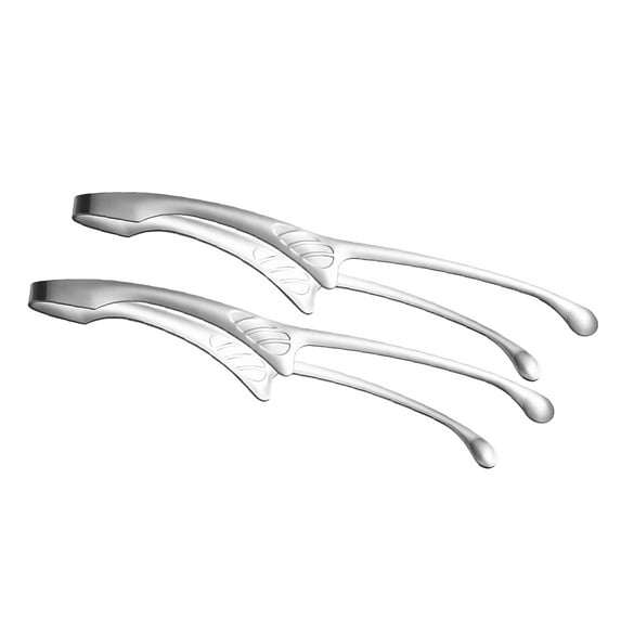 AURARMLET 2Pcs Ergonomic Food Tong for .2X2.8X1.2In