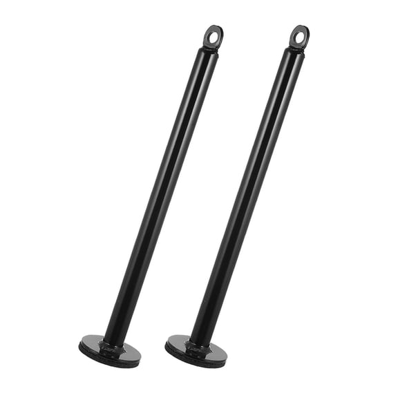 AURARMLET 2-Pack Fitness Loading Pin Barbell Weight Holder for Strength Training Plate Storage Rack