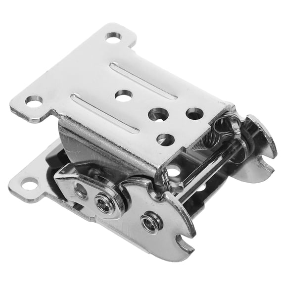 AURARMLET Set of 2 Folding Table Flap Top Hinges Made of Rolled Steel for Furniture Support and Installation