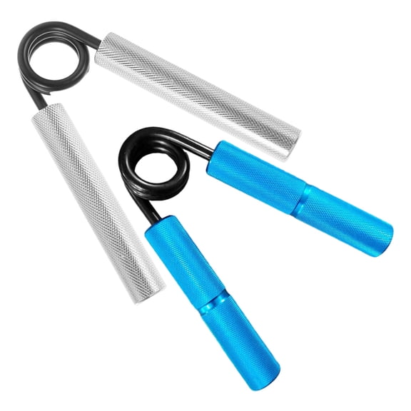 AURARMLET 2-Pack Hand Grip Strengthener Forearm Exerciser Aluminum Alloy Trainer for Fitness, Travel, and Rehabilitation