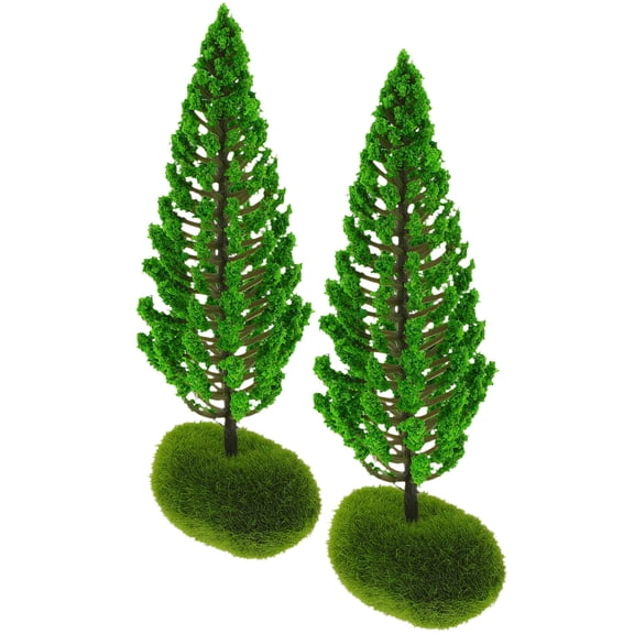 AURARMLET 2Pcs Miniature Trees with Realistic Design for Friends and Family Landscape Tree Model