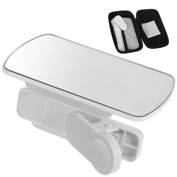 AURARMLET Camera Mirror Reflection Clip Universal Design Glass 2Pcs 4.13X2.55X0.35in