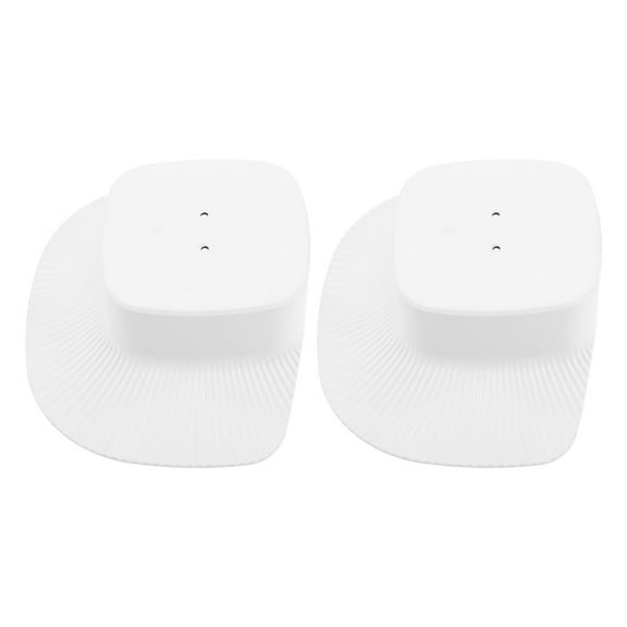 AURARMLET 2Pcs Weatherproof Security Camera Cover Plastic Outdoor Rain Cap for Enhanced Monitoring